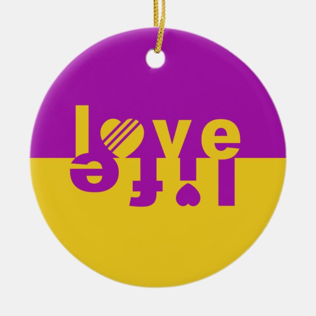 LOVE LIFE ornaments (Front)