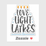 Love Light Latkes Funny Hanukkah Jewish Holiday<br><div class="desc">jewish, latkes, holiday, religion, hanukkah, gift, birthday, ugly, sweater</div>