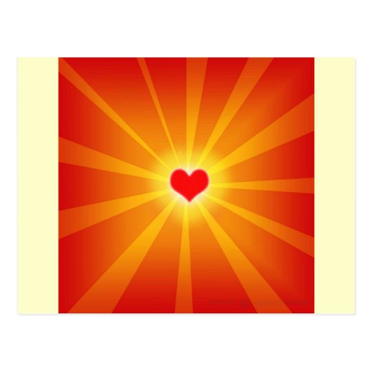 Love Light Shine Line Postcard