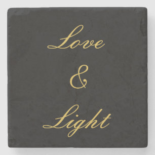 Love & Light Stone Coaster