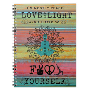 Love & Light Yoga  Notebook