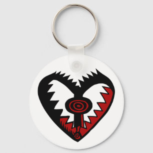 Love like a bear trap key ring