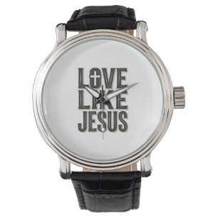 Love Like Jesus Christian Typography Design_1 Watch