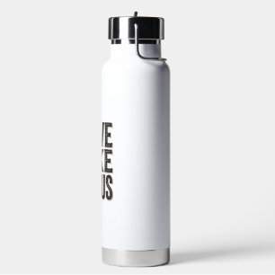 Love Like Jesus Christian Typography Design_1 Water Bottle