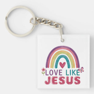 Love Like Jesus, Faith Inspired, Key Ring