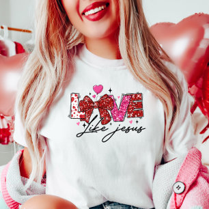 LOVE Like Jesus, Glitter GOD T-Shirt