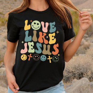 Love Like Jesus Shirt, Comfort Colours, Trendy T-Shirt