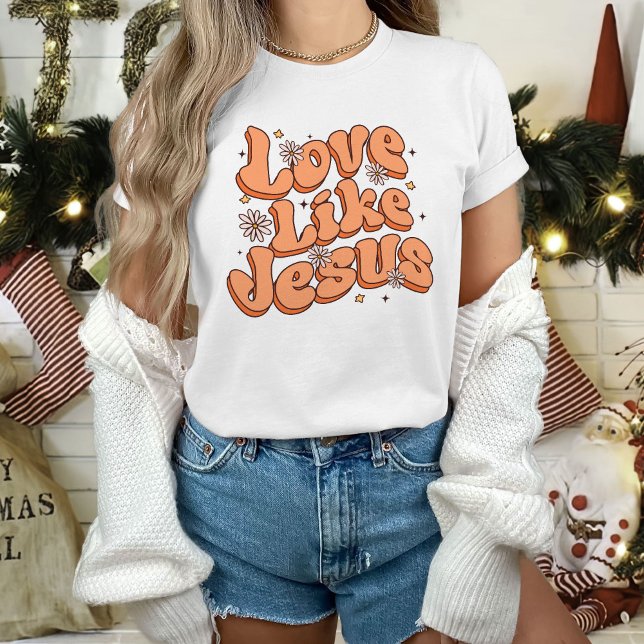 Love Like Jesus T-Shirt, Christian Apparel T-Shirt (Creator Uploaded)