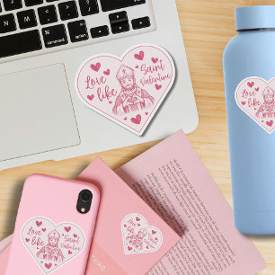 Love Like St Valentine Heart Doodle Drawing