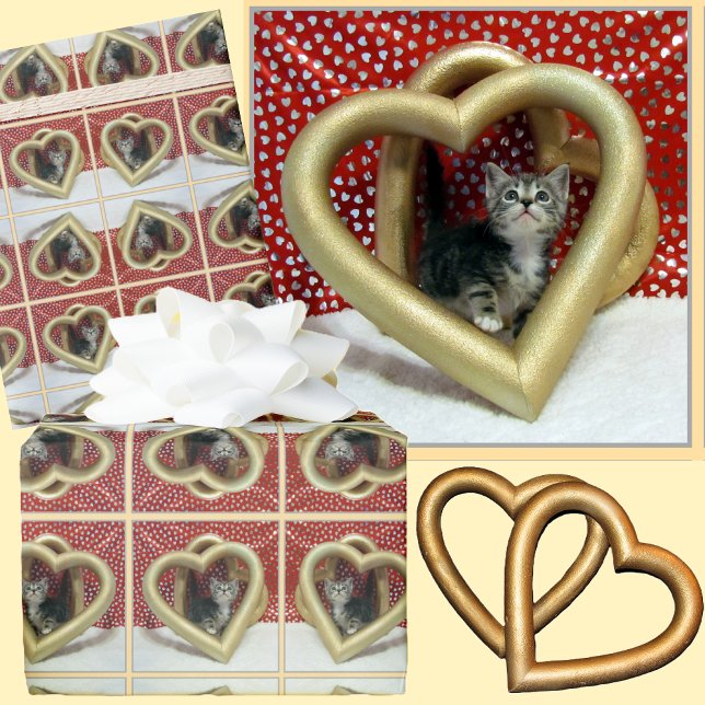 Love, Lilo - Adorable Cat / Kitten Wrapping Paper (Creator Uploaded)