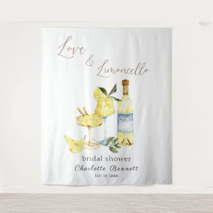 Love Limoncello Cocktail Bridal Shower Tapestry