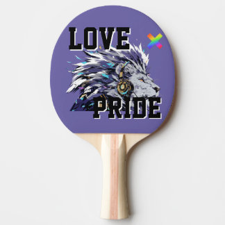 LOVE × LION Ver. B - Custom スケートボード Ping Pong Paddle