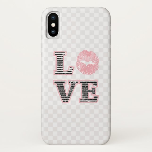 Love Lips Case-Mate iPhone Case (Back)