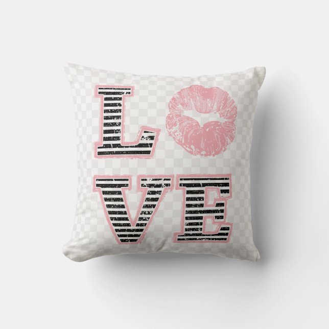 Love Lips Cushion (Front)