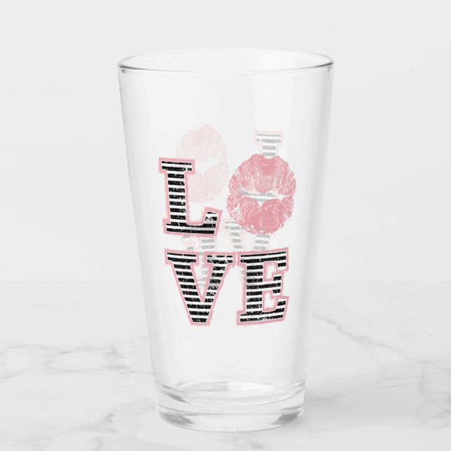 Love Lips Glass (Front)