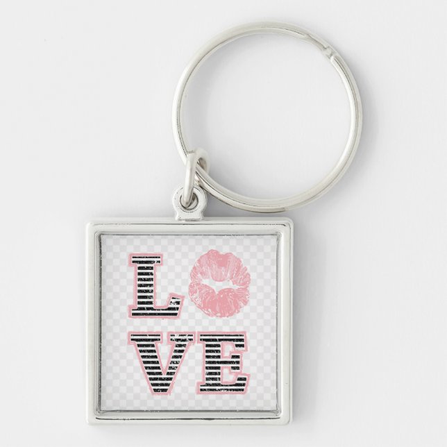 Love Lips Key Ring (Front)
