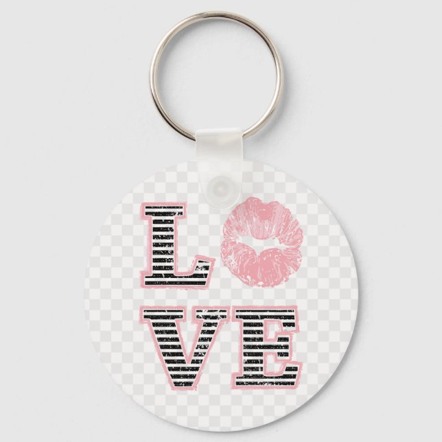 Love Lips Key Ring (Front)