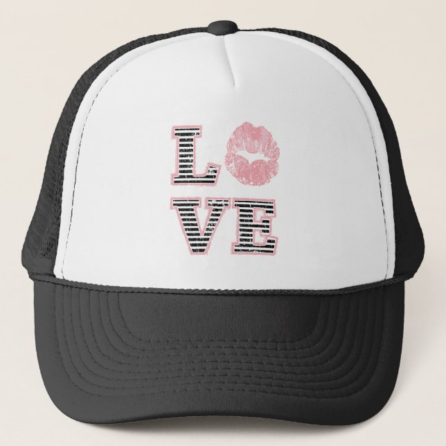Love Lips Trucker Hat (Front)