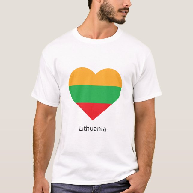 Love Lithuania T-Shirt (Front)