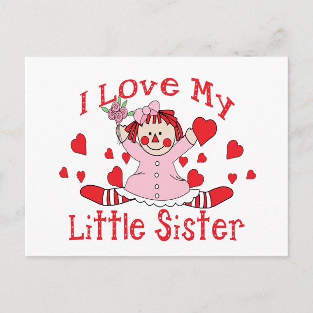 Love little Sister Postcard (Front)