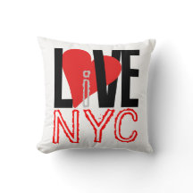 Love & Live In NYC Pillow