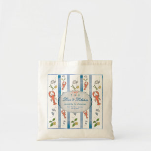 Love & Lobster Destination Wedding Welcome Tote Bag
