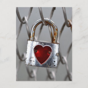 Love Lock postcard