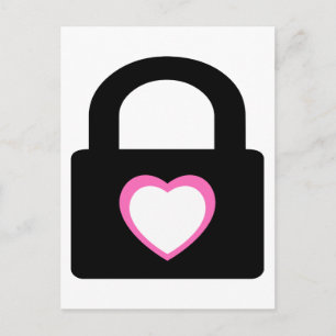 love locked down. postcard