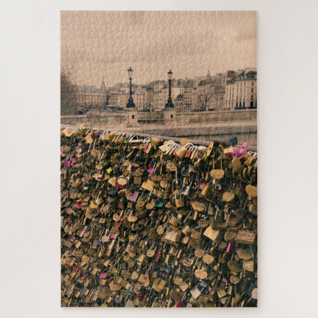Love Locks Paris Jigsaw Puzzle (Vertical)