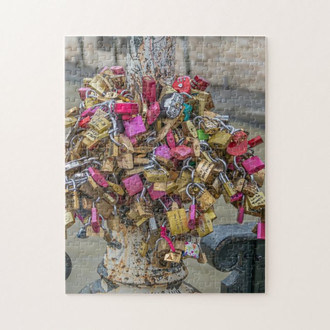Love locks puzzle (Vertical)
