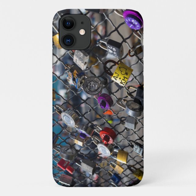 Love Locks Sweetheart Case-Mate iPhone Case (Back)