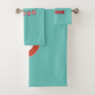Love London  Bath Towel Set