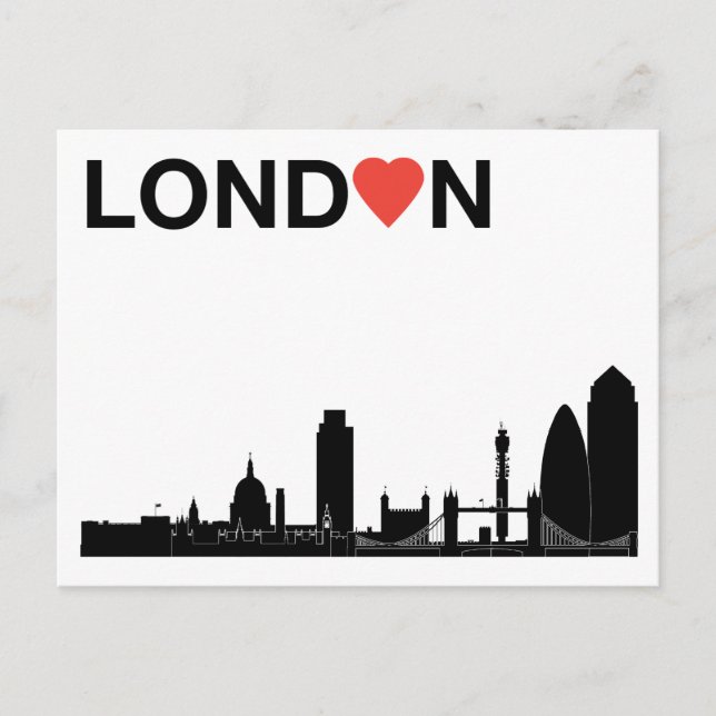 Love London Postcard (Front)