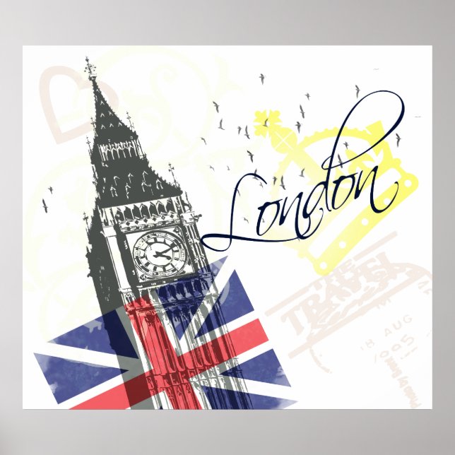 Love London Poster (Front)