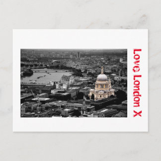 Love London X - St Paul's Cathedral Postcard
