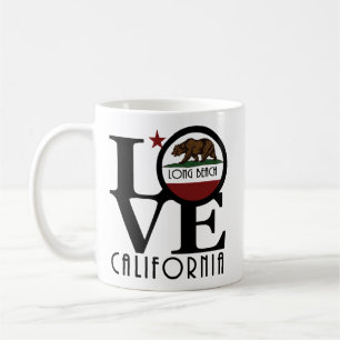 LOVE Long Beach CA 11oz Two-Tone Coffee Mug
