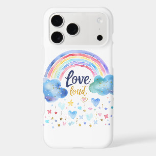 Love Loud Rainbow   Cute Pastel Rainbow Art