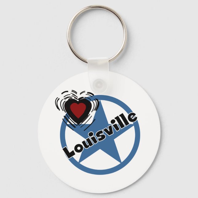 Love Louisville Key Ring (Front)