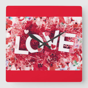 **LOVE LOVE LOVE** CLOCK