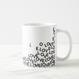 love love love coffee mug