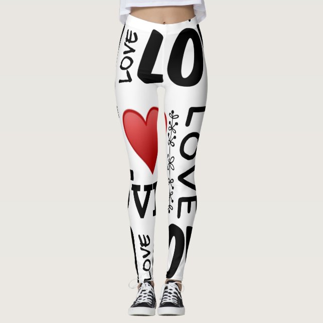 Love, Love, Love Leggings (Front)