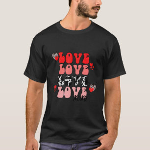 Love Love Love Love Xoxo Happy Valentine's Day Cos T-Shirt