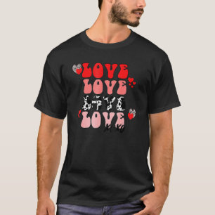 Love Love Love Love Xoxo Happy Valentine's Day Cos T-Shirt