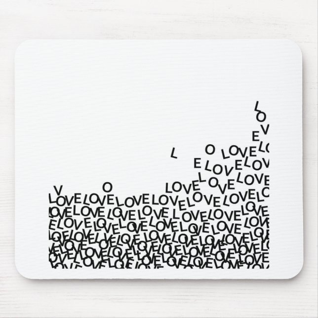 love love love mouse mat (Front)