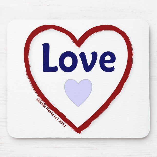 Love Love Mouse Mat (Front)