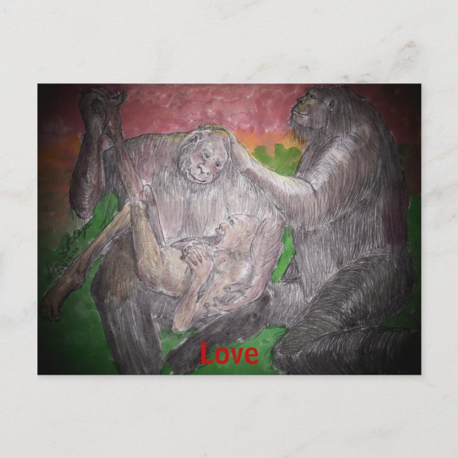 Love, Love Postcard (Front)