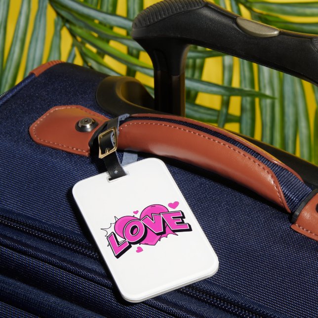 LOVE Luggage Tag (Front Insitu 1)