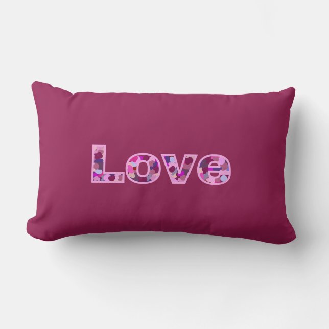Love Lumbar Cushion (Front)