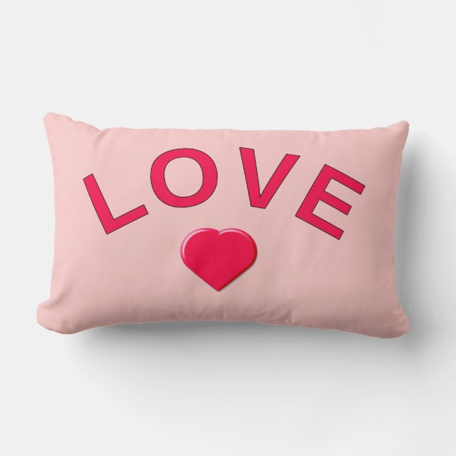 Love Lumbar Cushion (Front)