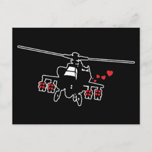 Love Machine Attack Chopper Postcard